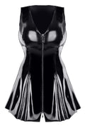 schwarzes PVC Miniklied TDPerlita001 - 2XL-0