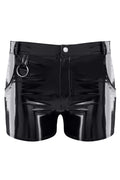 Herren PVC Shorts RMFabianoPVC schwarz - 2XL-0